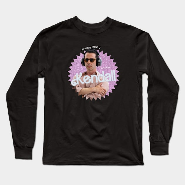 Succession Kendall Roy Barbie Greta Gerwig Long Sleeve T-Shirt by matildailda